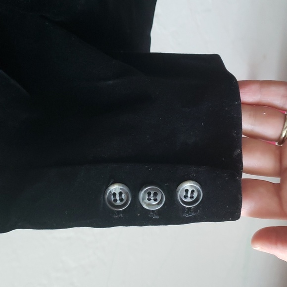 Vintage CLASSIC FASHIONS Velvet Blazer - Picture 5 of 6